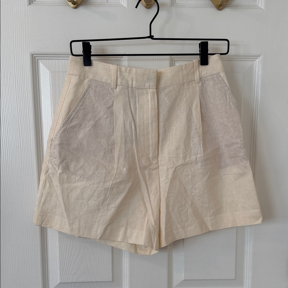 Zara Cream Women's Bermudas